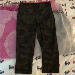 Camo lulu lemon leggings